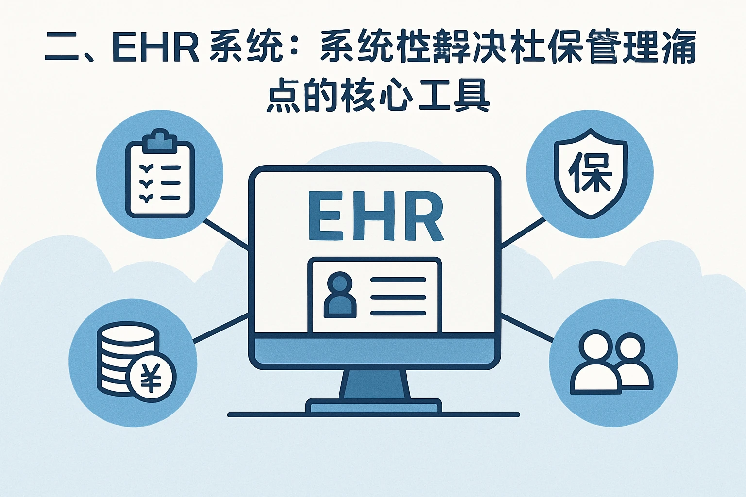二、EHR系统：系统性解决社保管理痛点的核心工具