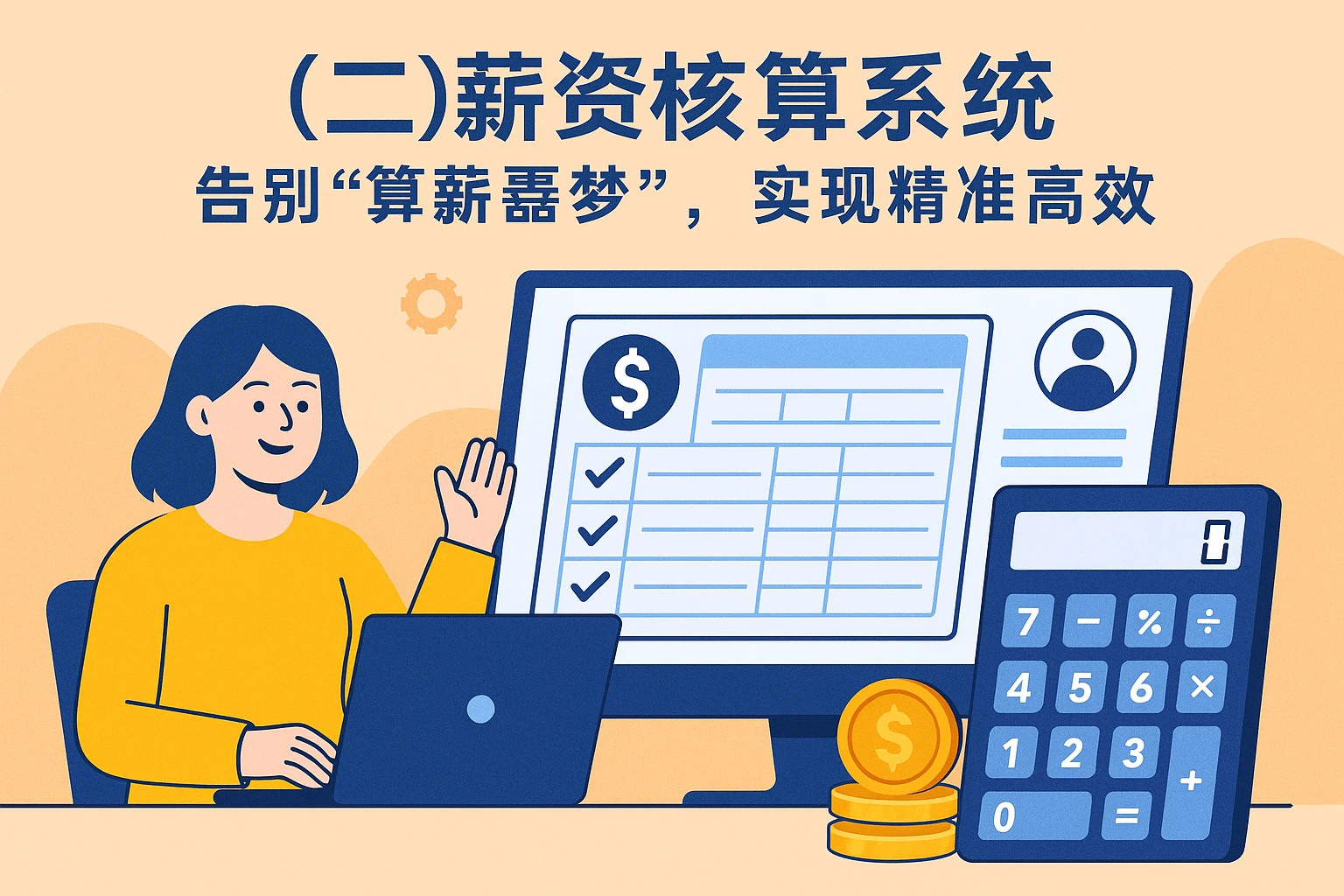 （二）薪资核算系统：告别“算薪噩梦”，实现精准高效