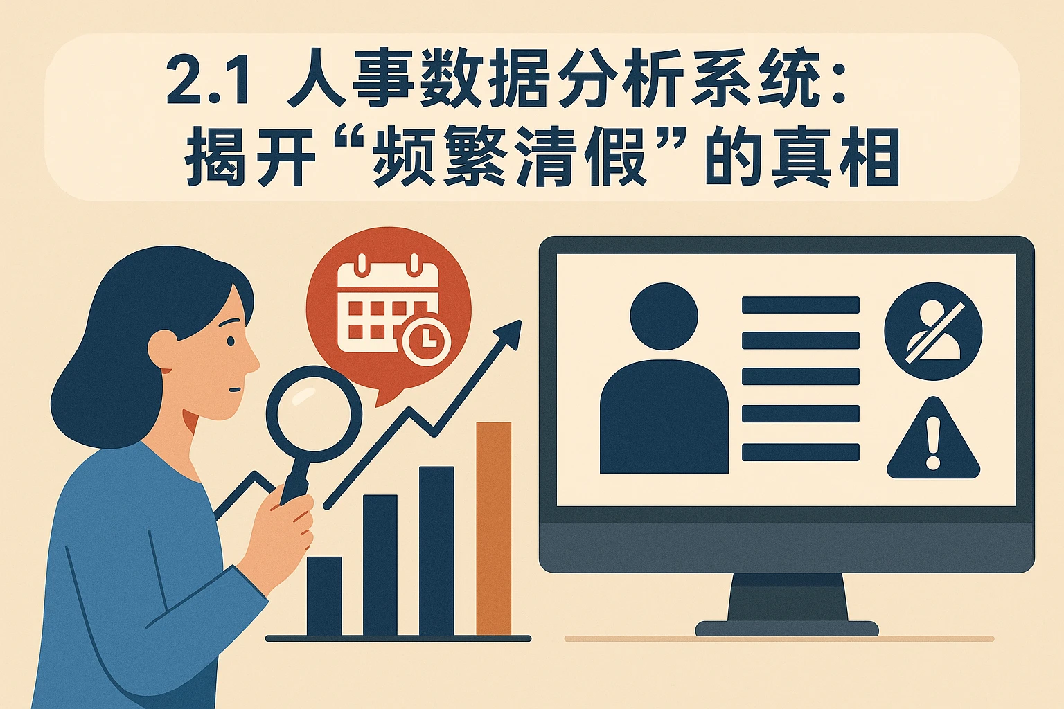 2.1 人事数据分析系统：揭开“频繁请假”的真相