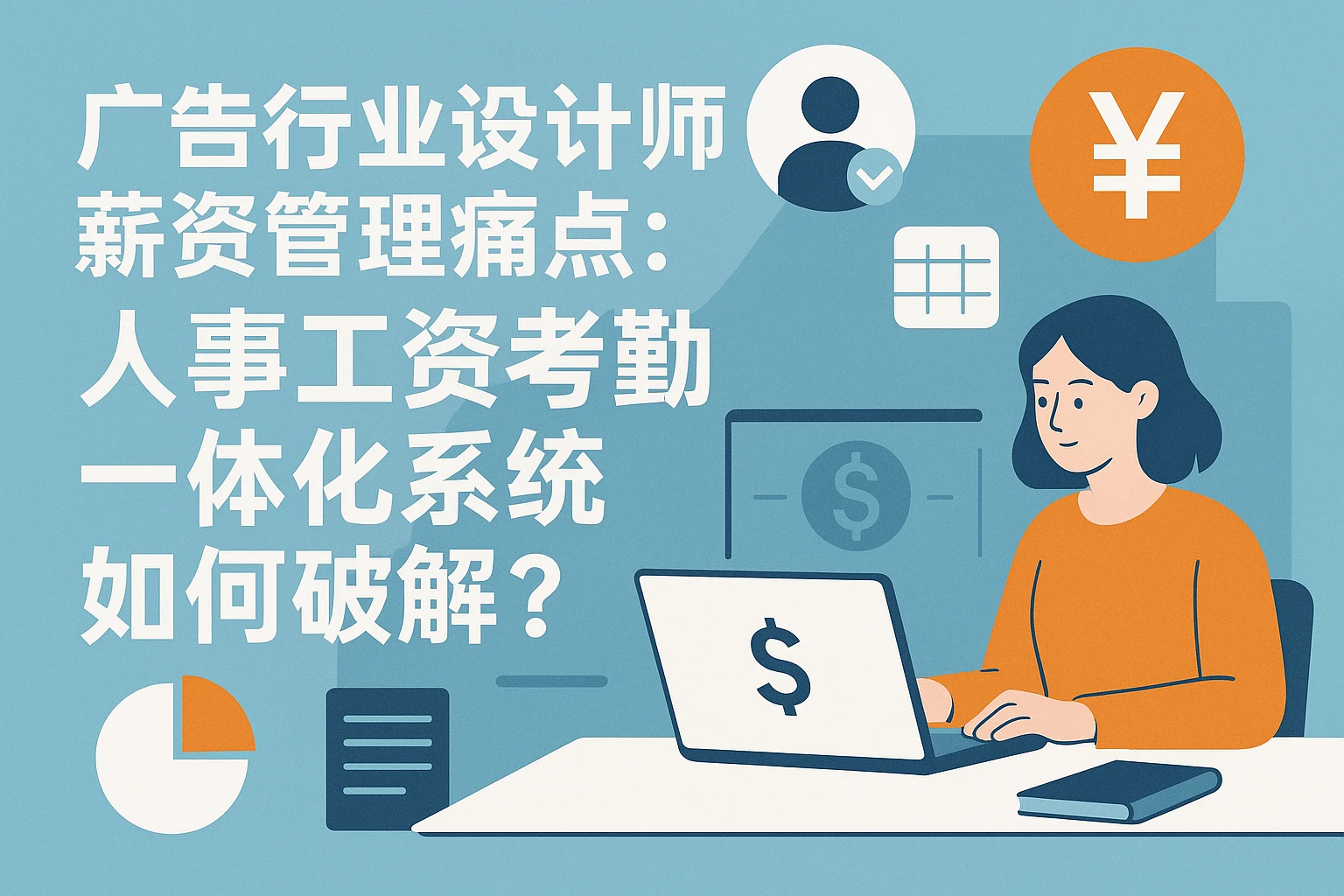 广告行业设计师薪资管理痛点：人事工资考勤一体化系统如何破解？