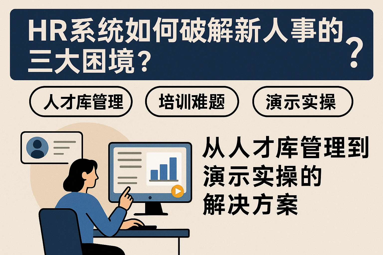 HR系统如何破解新人人事的三大困境？从人才库管理到演示实操的解决方案