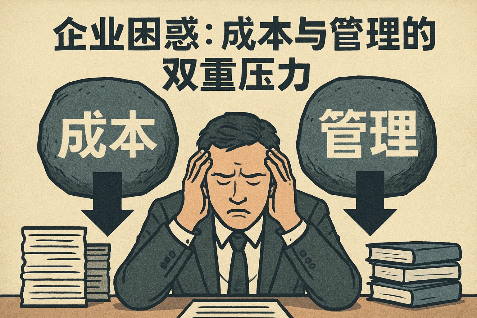 2. 企业困惑：成本与管理的双重压力