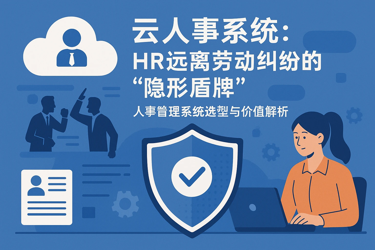 云人事系统：HR远离劳动纠纷的“隐形盾牌”——人事管理系统选型与价值解析