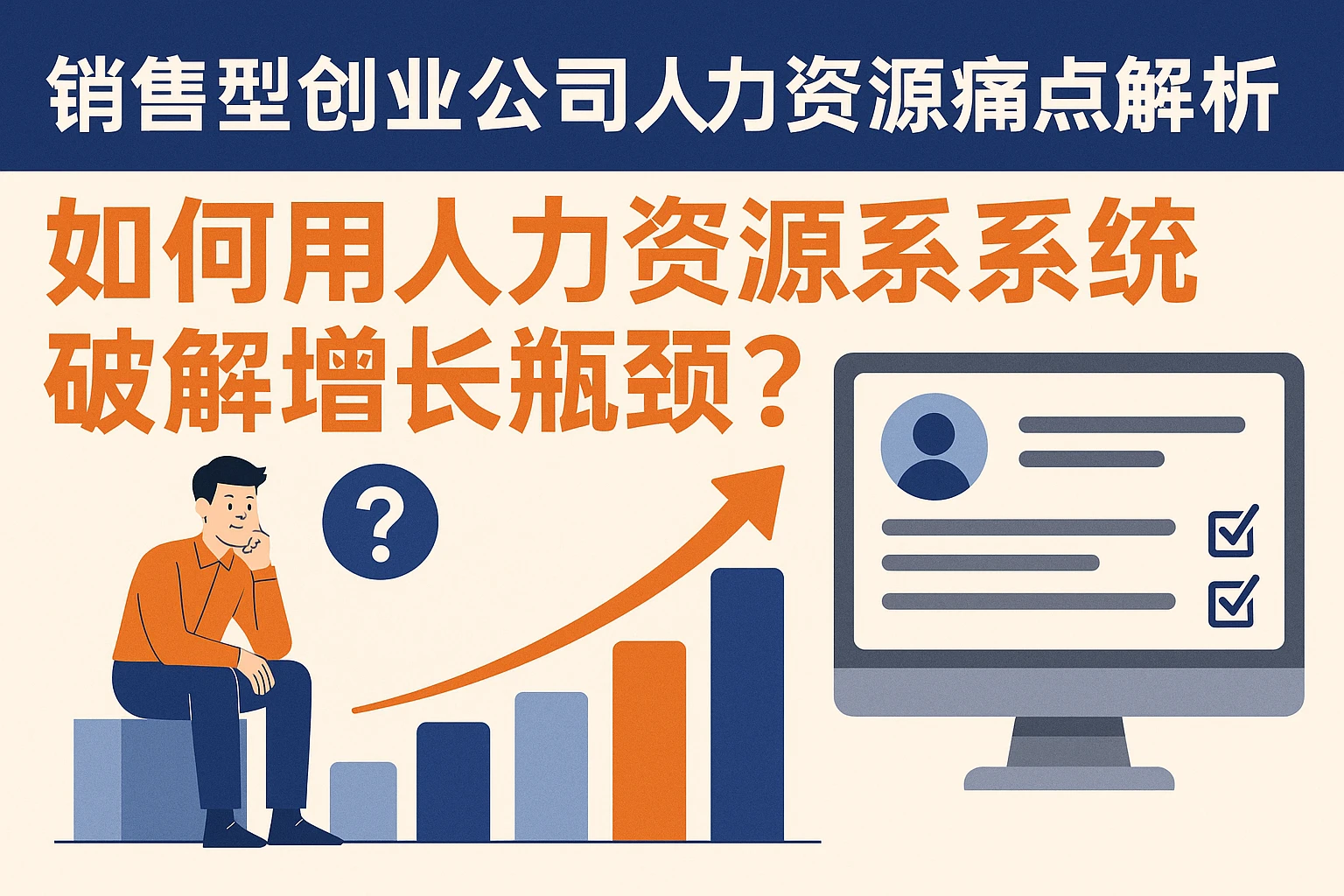 销售型创业公司人力资源痛点解析：如何用人力资源系统破解增长瓶颈？