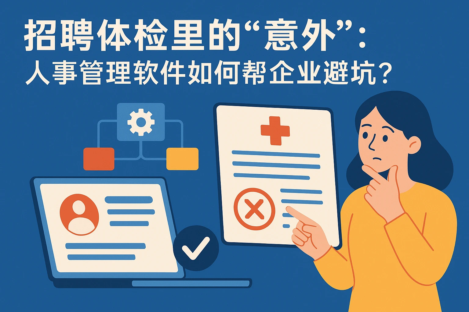 招聘体检里的“意外”：人事管理软件如何帮企业避坑？