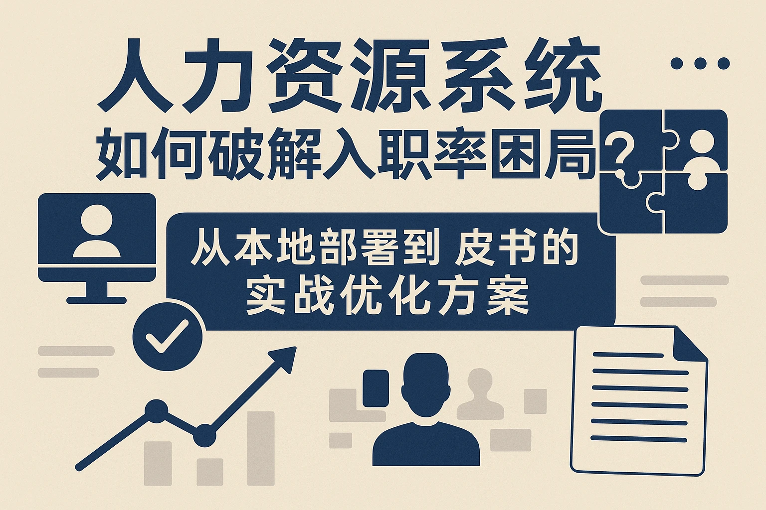 人力资源系统如何破解入职率困局？从本地部署到白皮书的实战优化方案