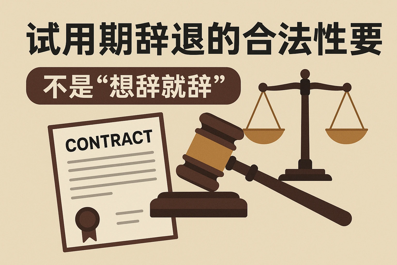 2. 试用期辞退的合法性要求：不是“想辞就辞”