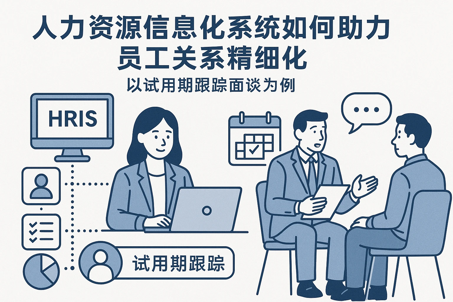 人力资源信息化系统如何助力员工关系精细化：以试用期跟踪面谈为例