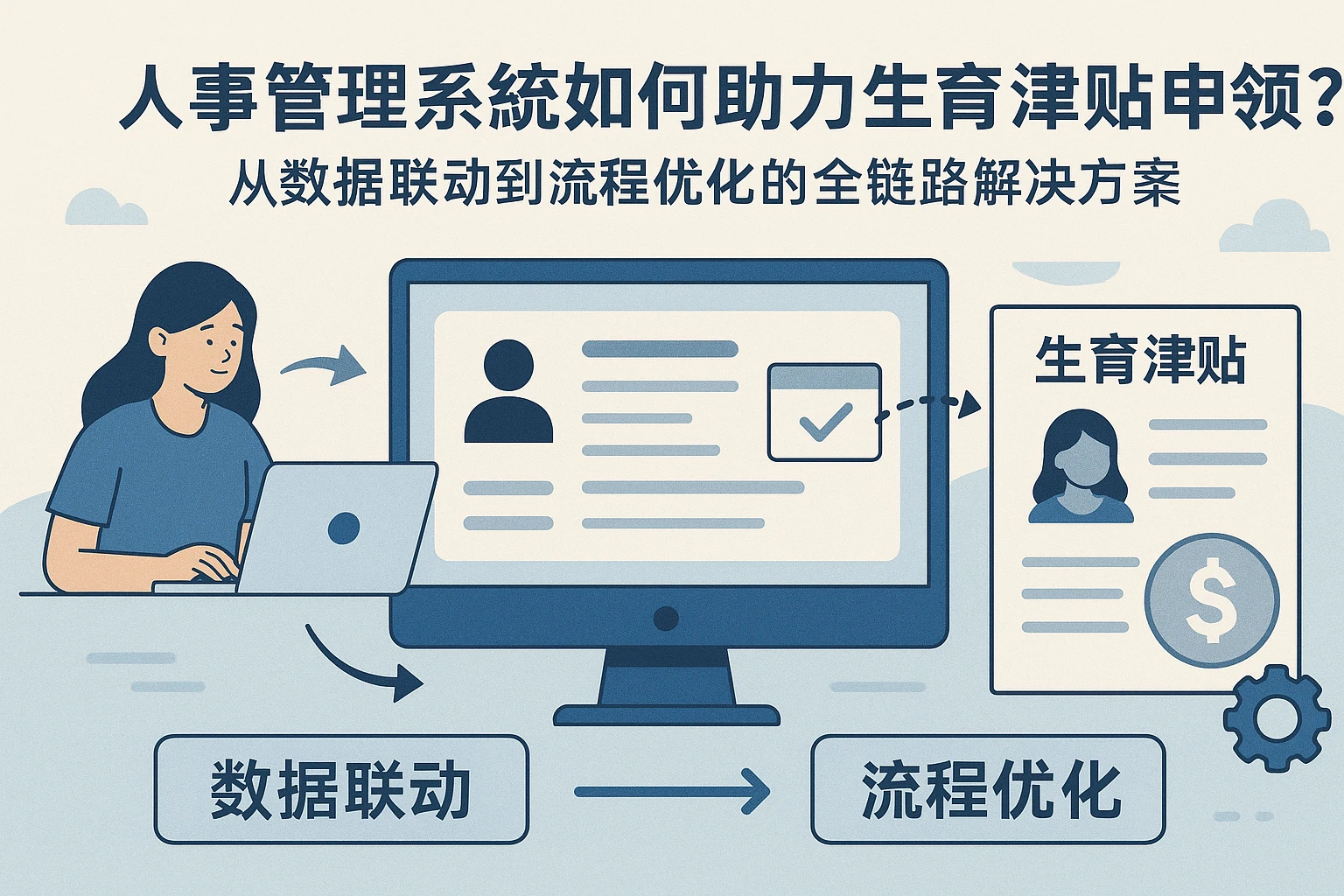 人事管理系统如何助力生育津贴申领？从数据联动到流程优化的全链路解决方案