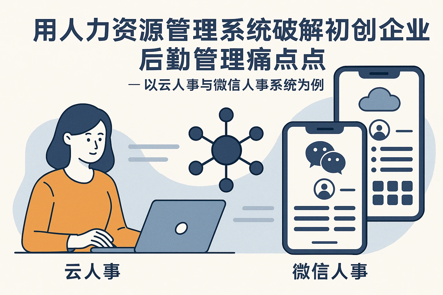 用人力资源管理系统破解初创企业后勤管理痛点——以云人事与微信人事系统为例