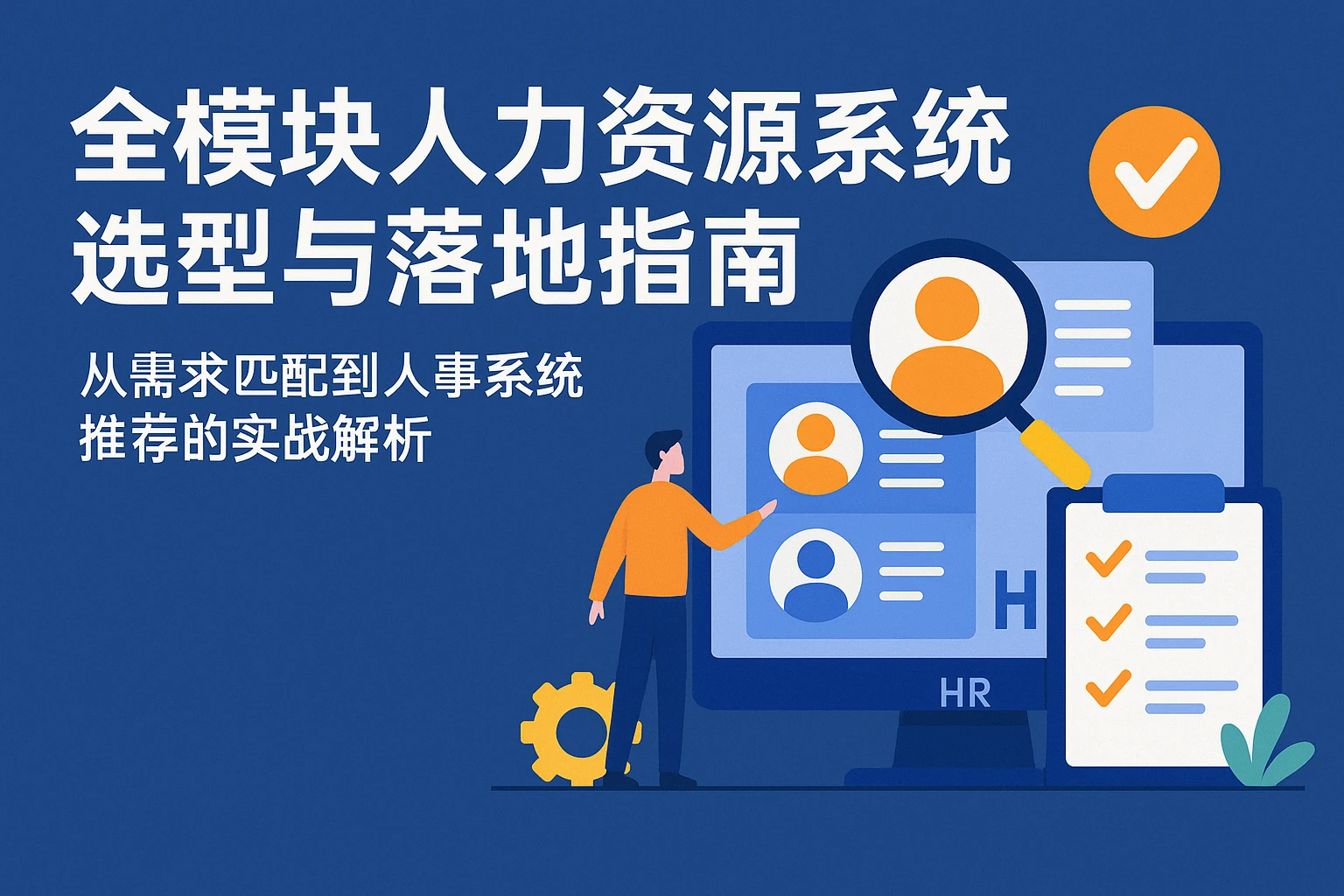 全模块人力资源系统选型与落地指南：从需求匹配到人事系统推荐的实战解析