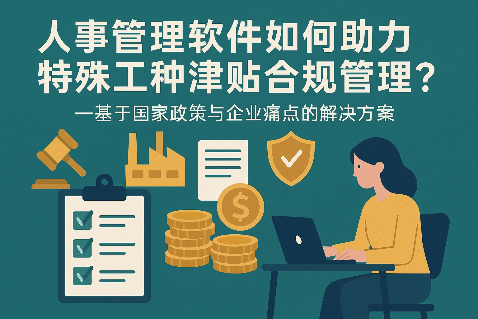 人事管理软件如何助力特殊工种津贴合规管理？——基于国家政策与企业痛点的解决方案