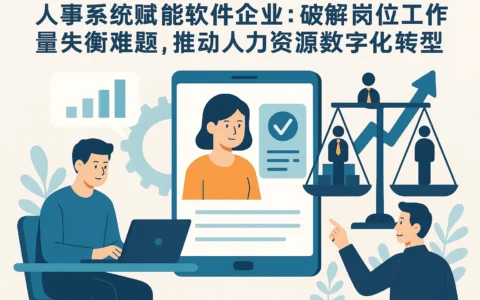 人事系统赋能软件企业：破解岗位工作量失衡难题，推动人力资源数字化转型