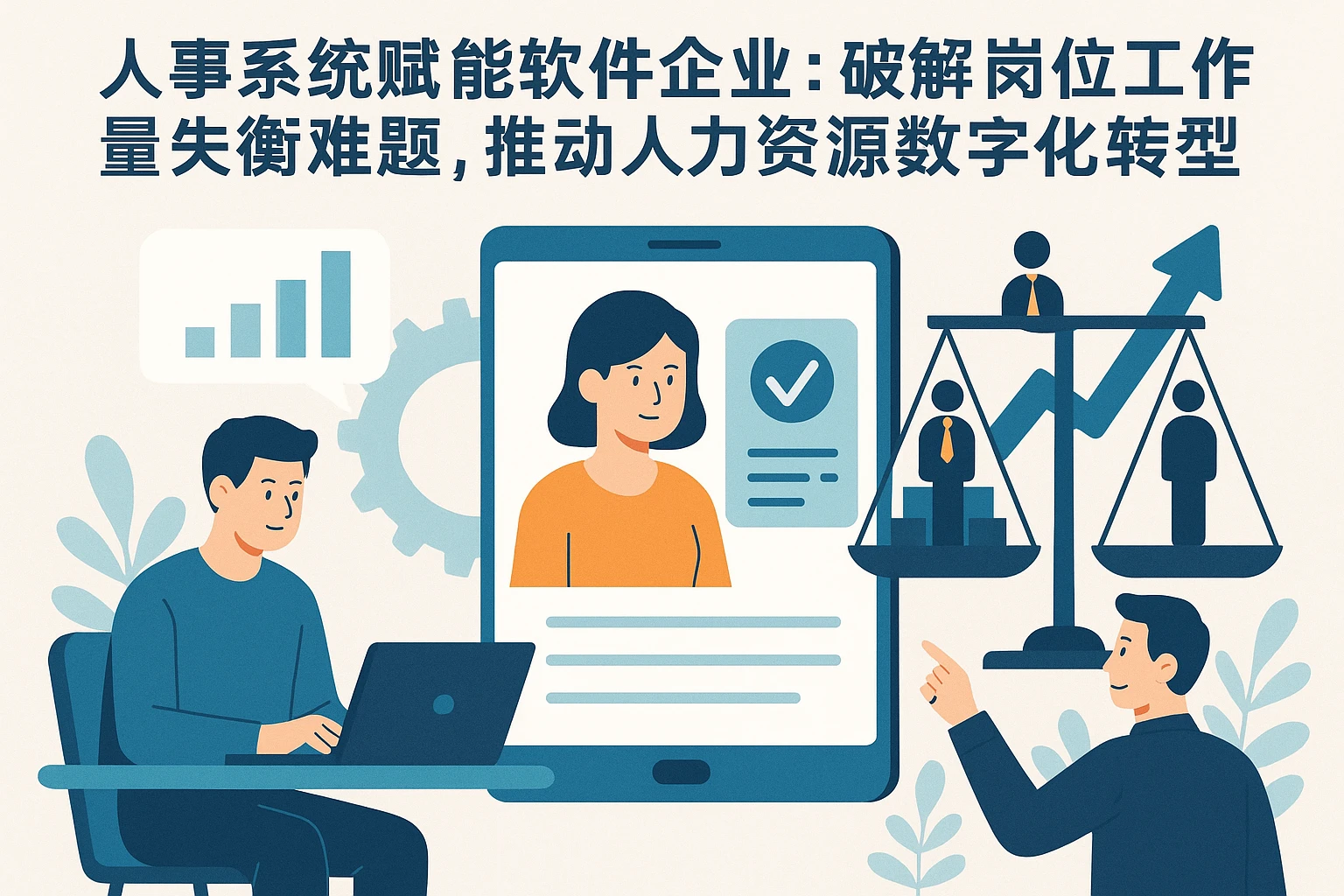 人事系统赋能软件企业：破解岗位工作量失衡难题，推动人力资源数字化转型
