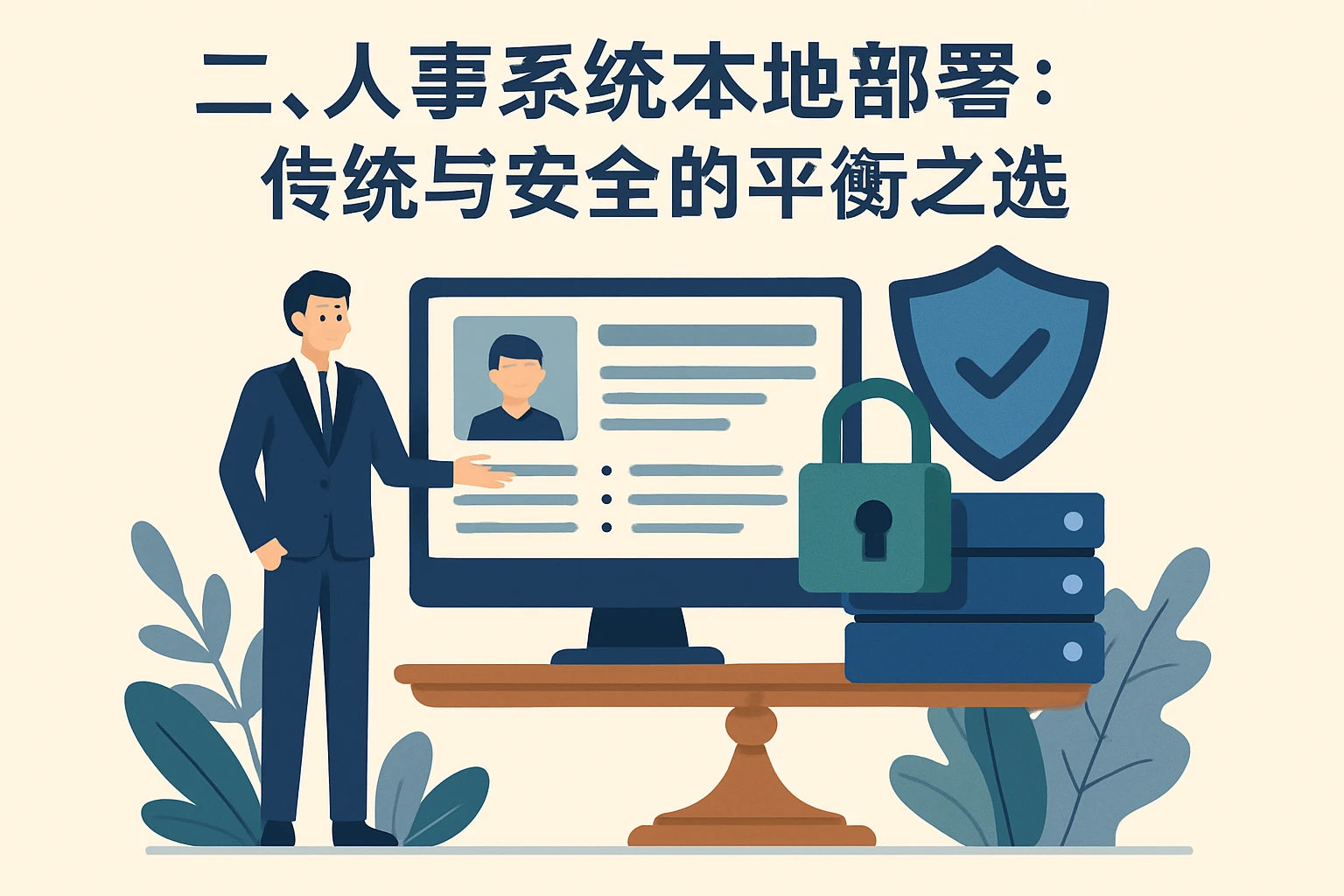 二、人事系统本地部署：传统与安全的平衡之选