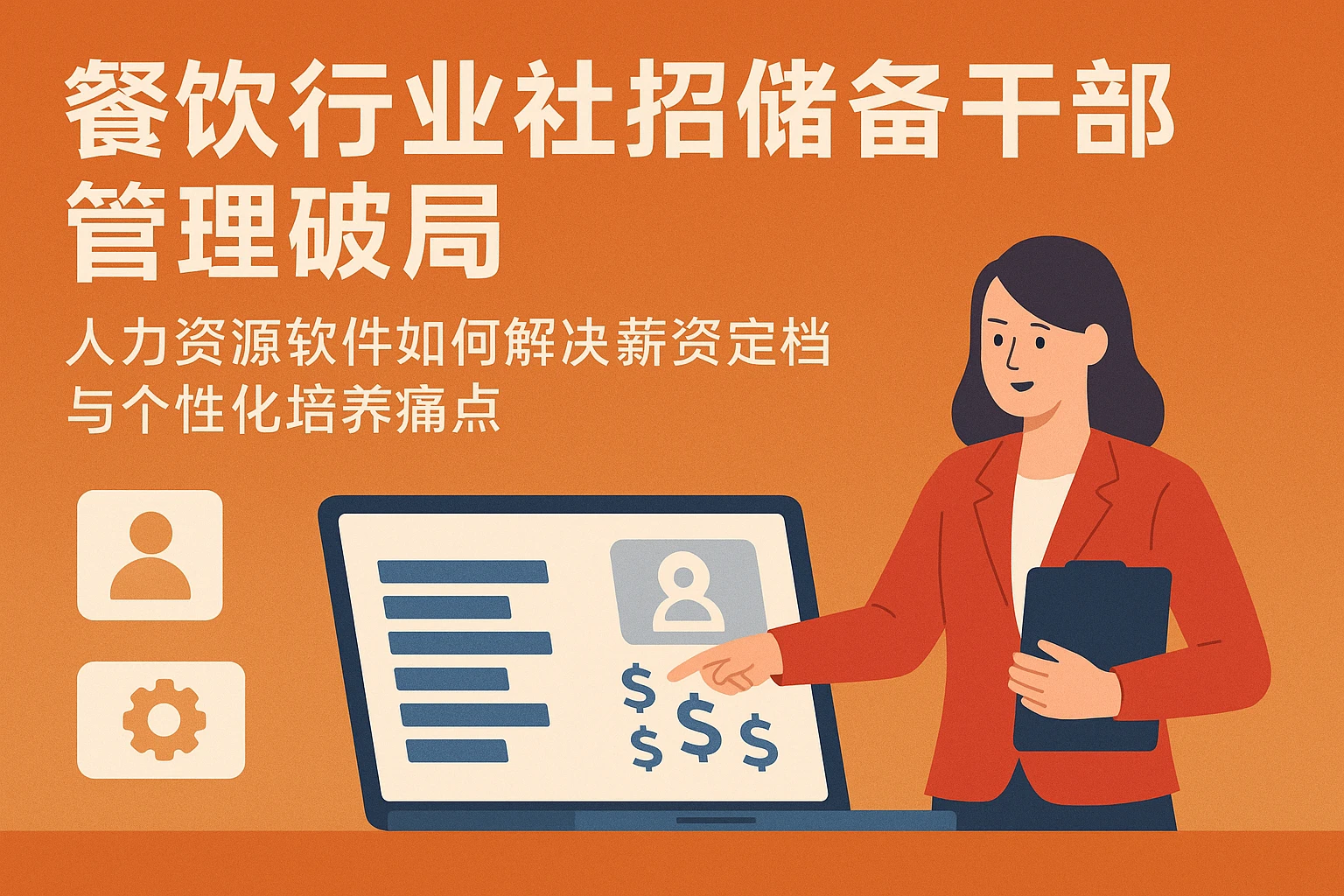 餐饮行业社招储备干部管理破局：人力资源软件如何解决薪资定档与个性化培养痛点