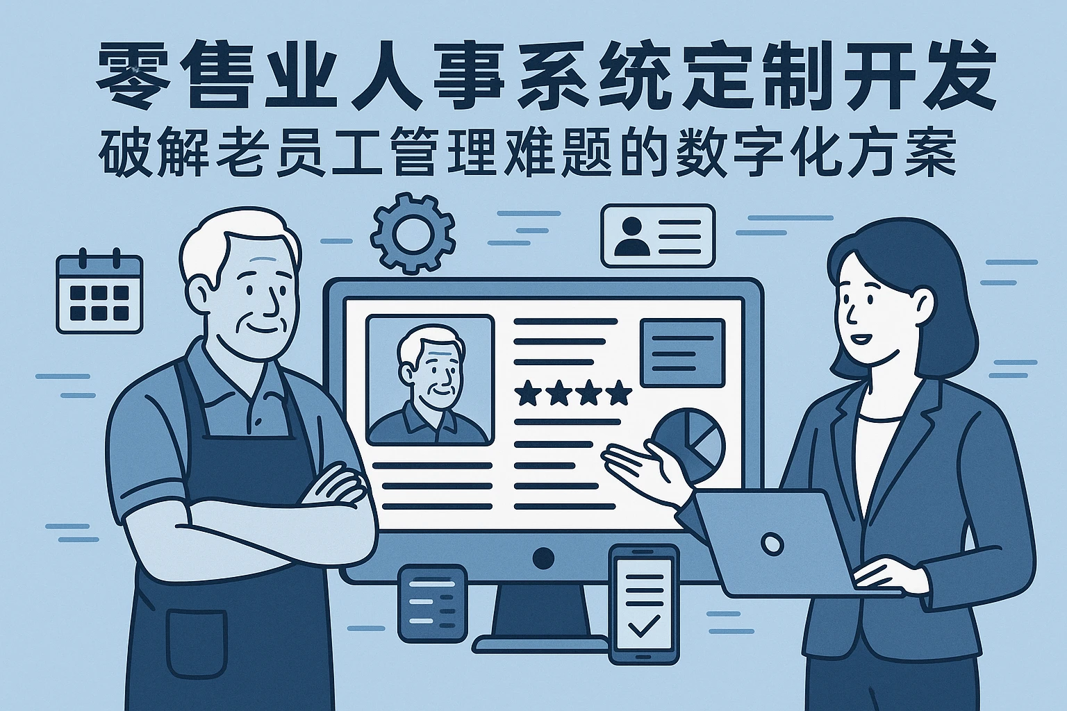 零售业人事系统定制开发：破解老员工管理难题的数字化方案