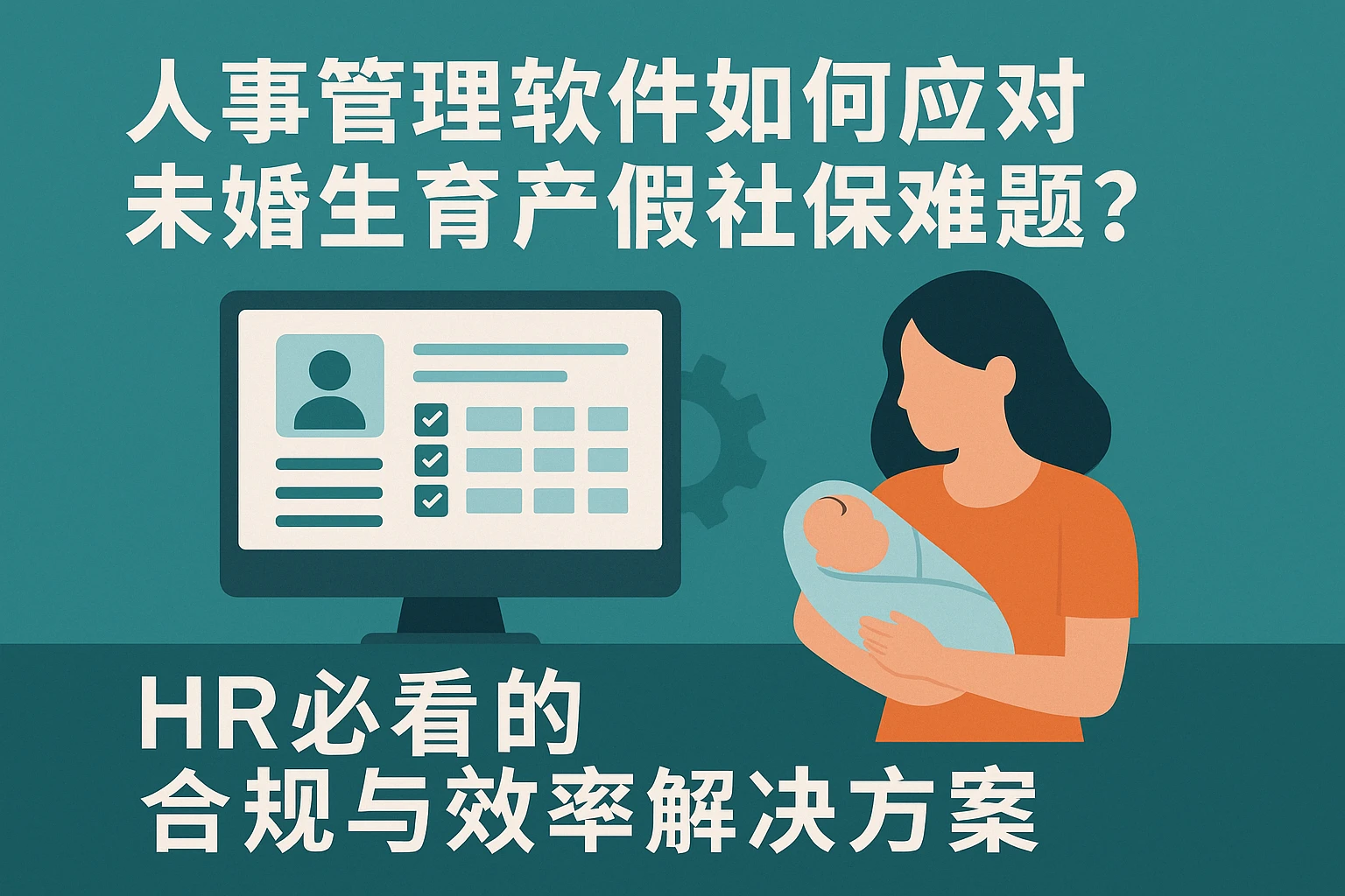 人事管理软件如何应对未婚生育产假社保难题？——HR必看的合规与效率解决方案