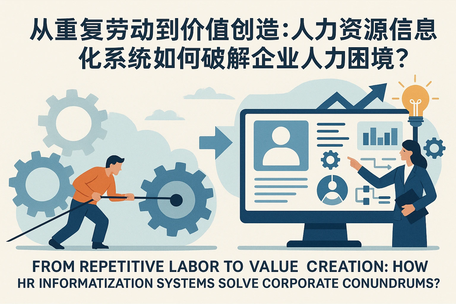 从重复劳动到价值创造：人力资源信息化系统如何破解企业人力困境？