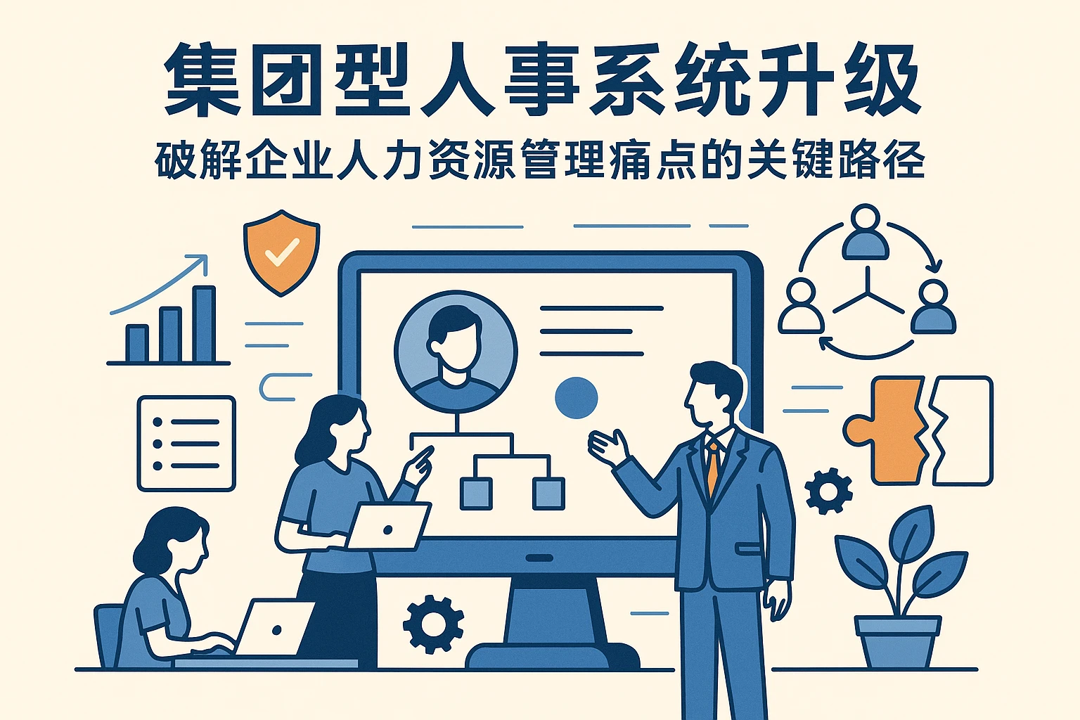集团型人事系统升级：破解企业人力资源管理痛点的关键路径