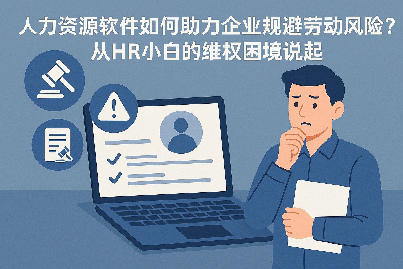 人力资源软件如何助力企业规避劳动风险？从HR小白的维权困境说起