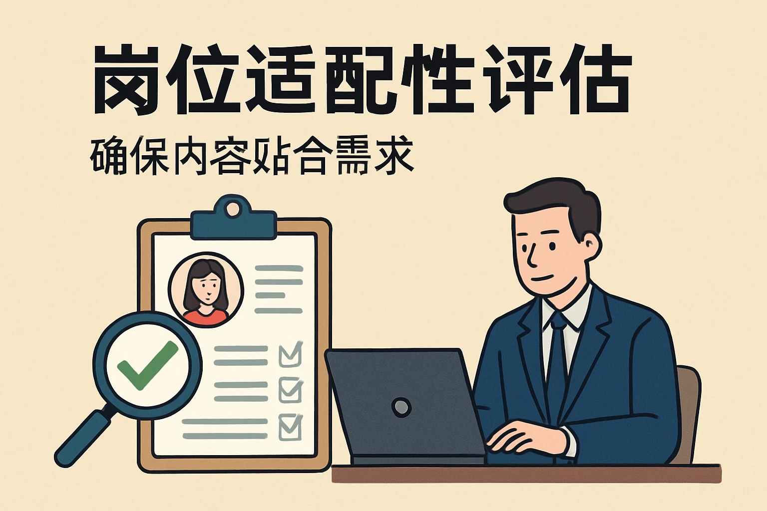 2. 岗位适配性评估，确保内容贴合需求