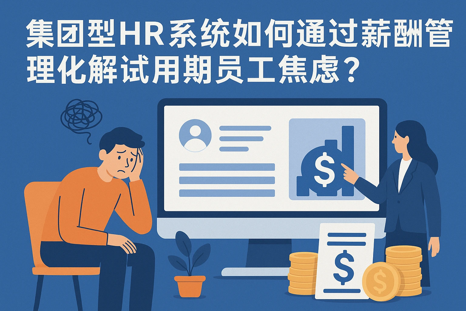 集团型HR系统如何通过薪酬管理化解试用期员工焦虑？