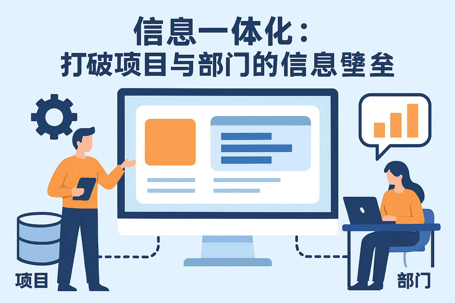 2. 信息一体化：打破项目与部门的信息壁垒