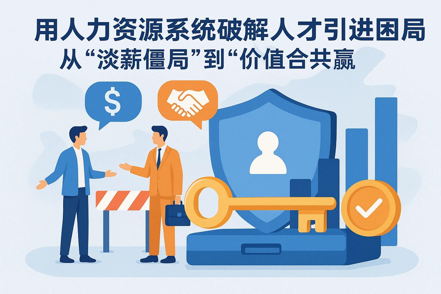 用人力资源系统破解人才引进困局：从“谈薪僵局”到“价值共赢”