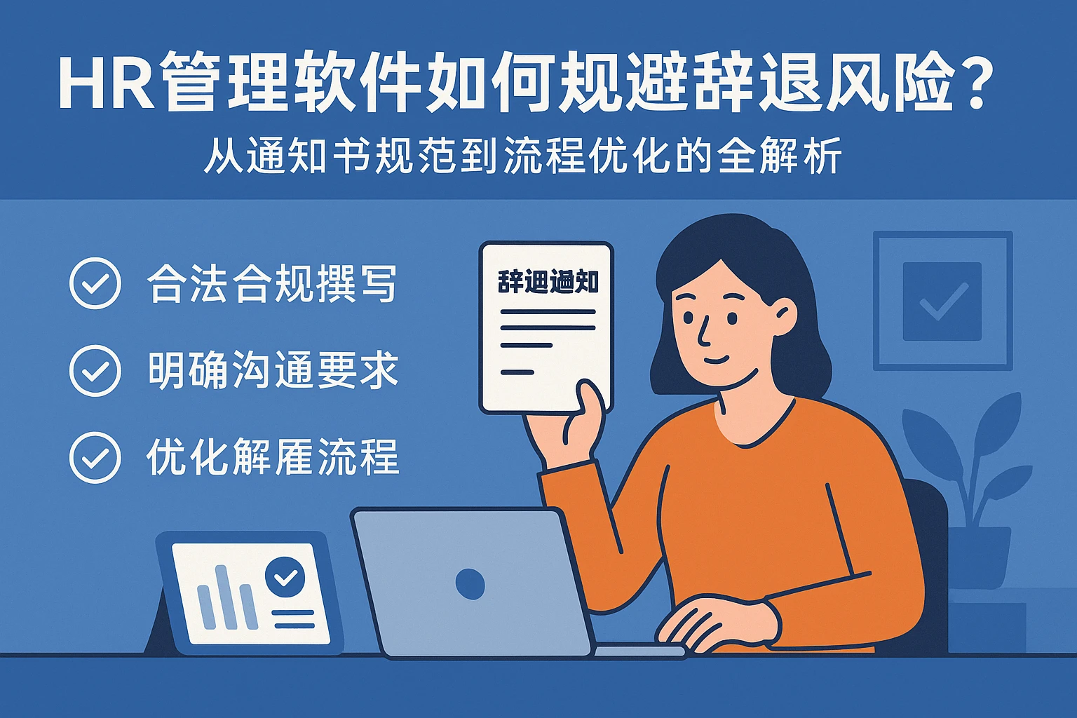 HR管理软件如何规避辞退风险？从通知书规范到流程优化的全解析