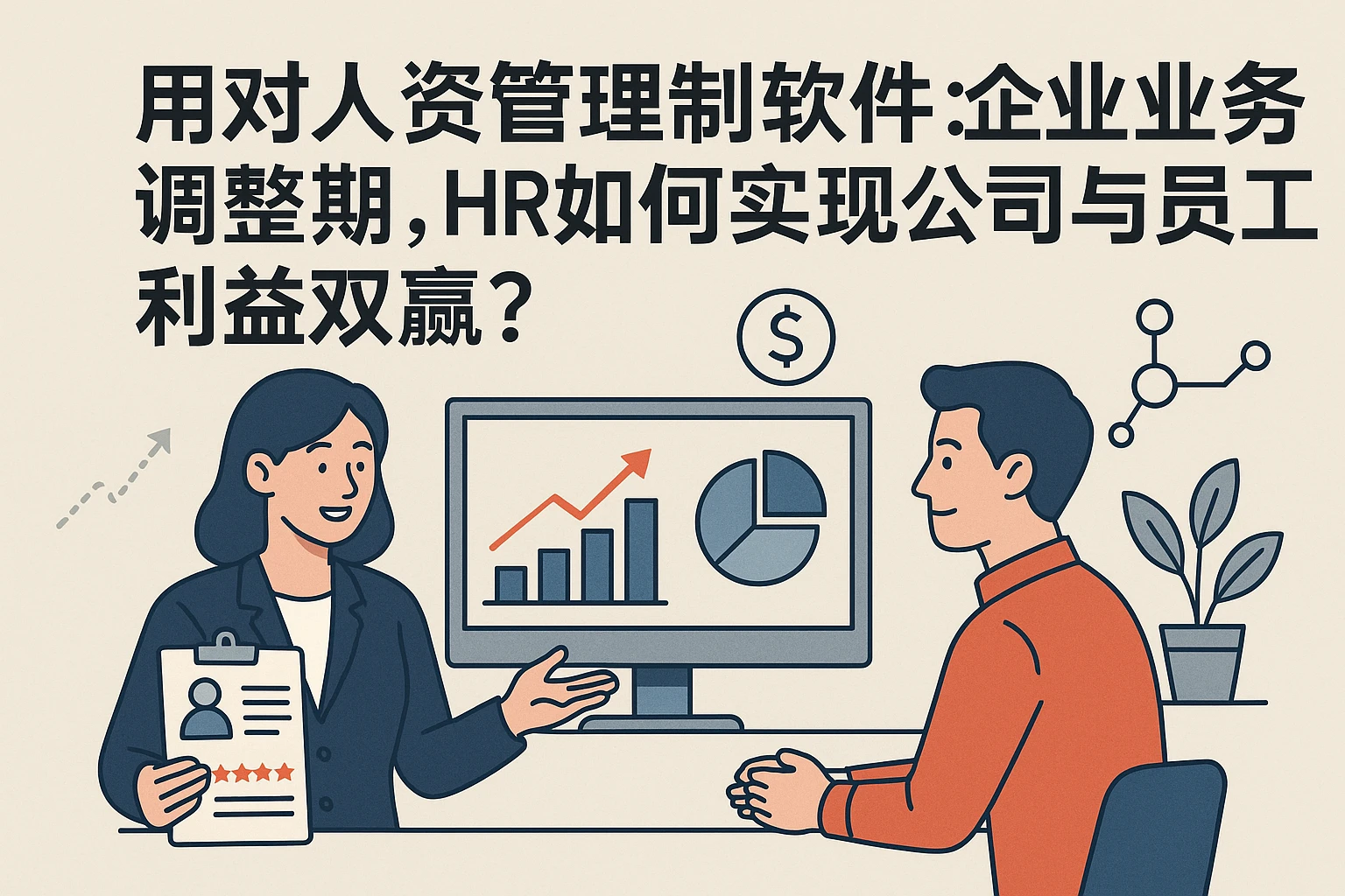 用对人事管理软件：企业业务调整期，HR如何实现公司与员工利益双赢？