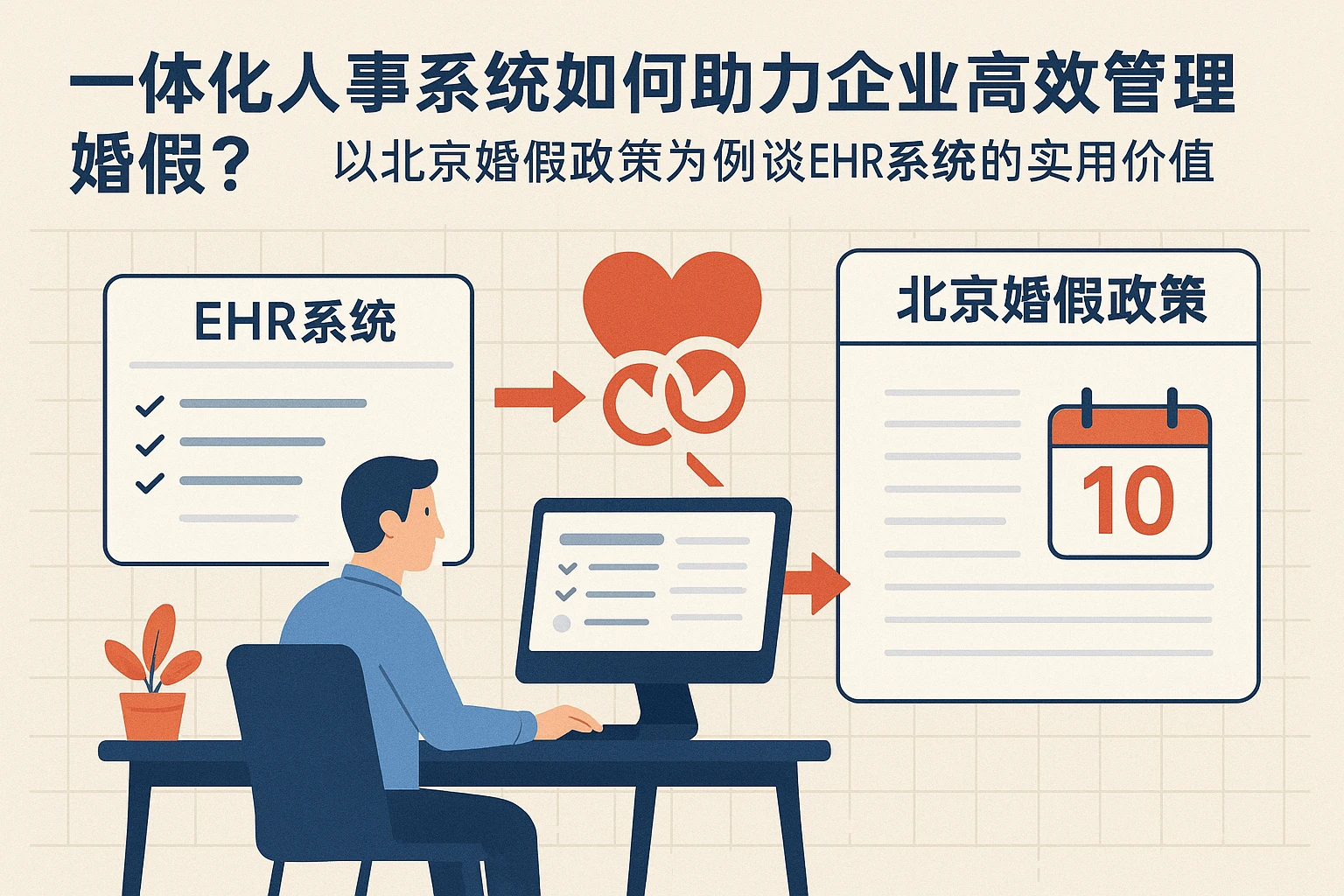 一体化人事系统如何助力企业高效管理婚假？以北京婚假政策为例谈EHR系统的实用价值