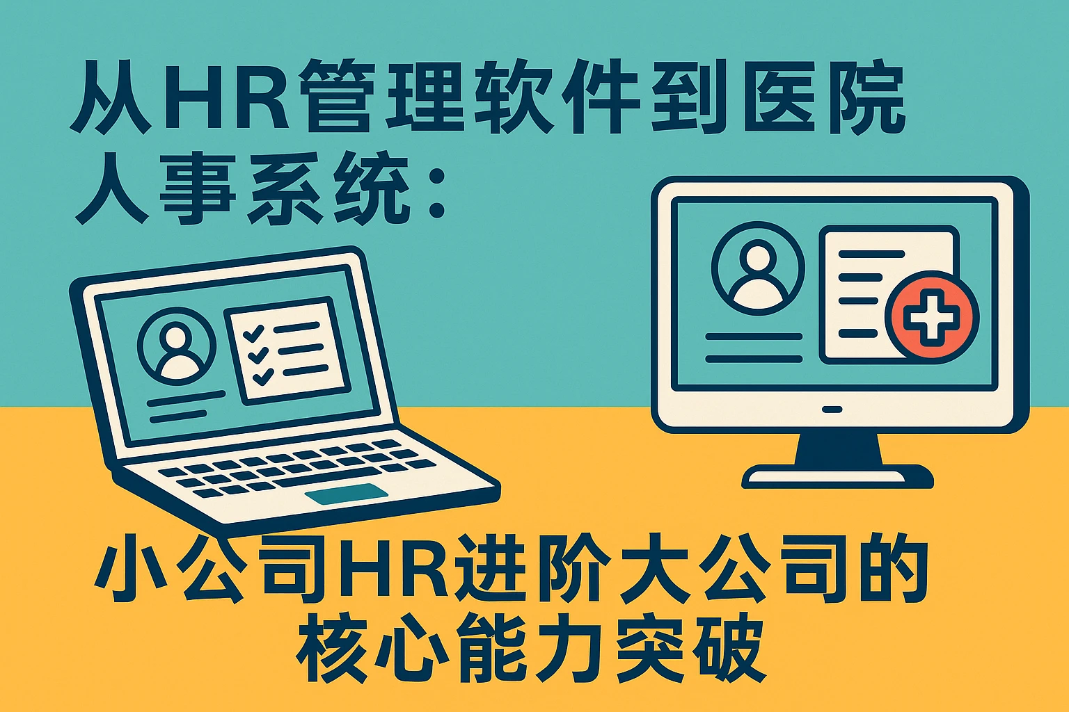从HR管理软件到医院人事系统：小公司HR进阶大公司的核心能力突破