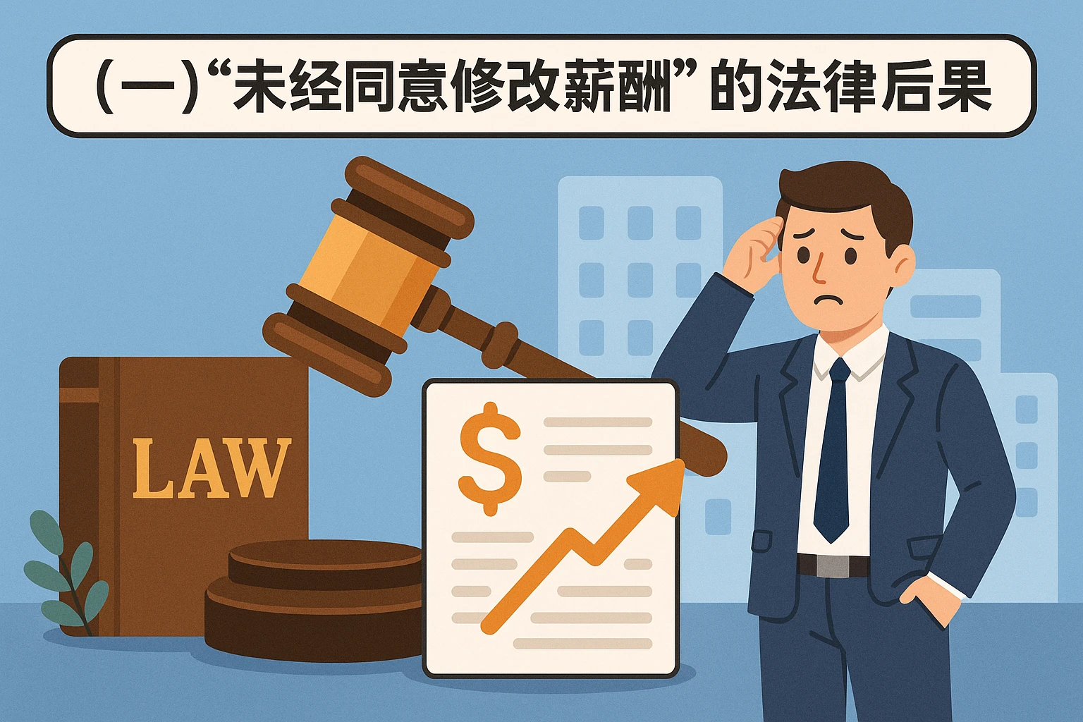 （一）“未经同意修改薪酬”的法律后果
