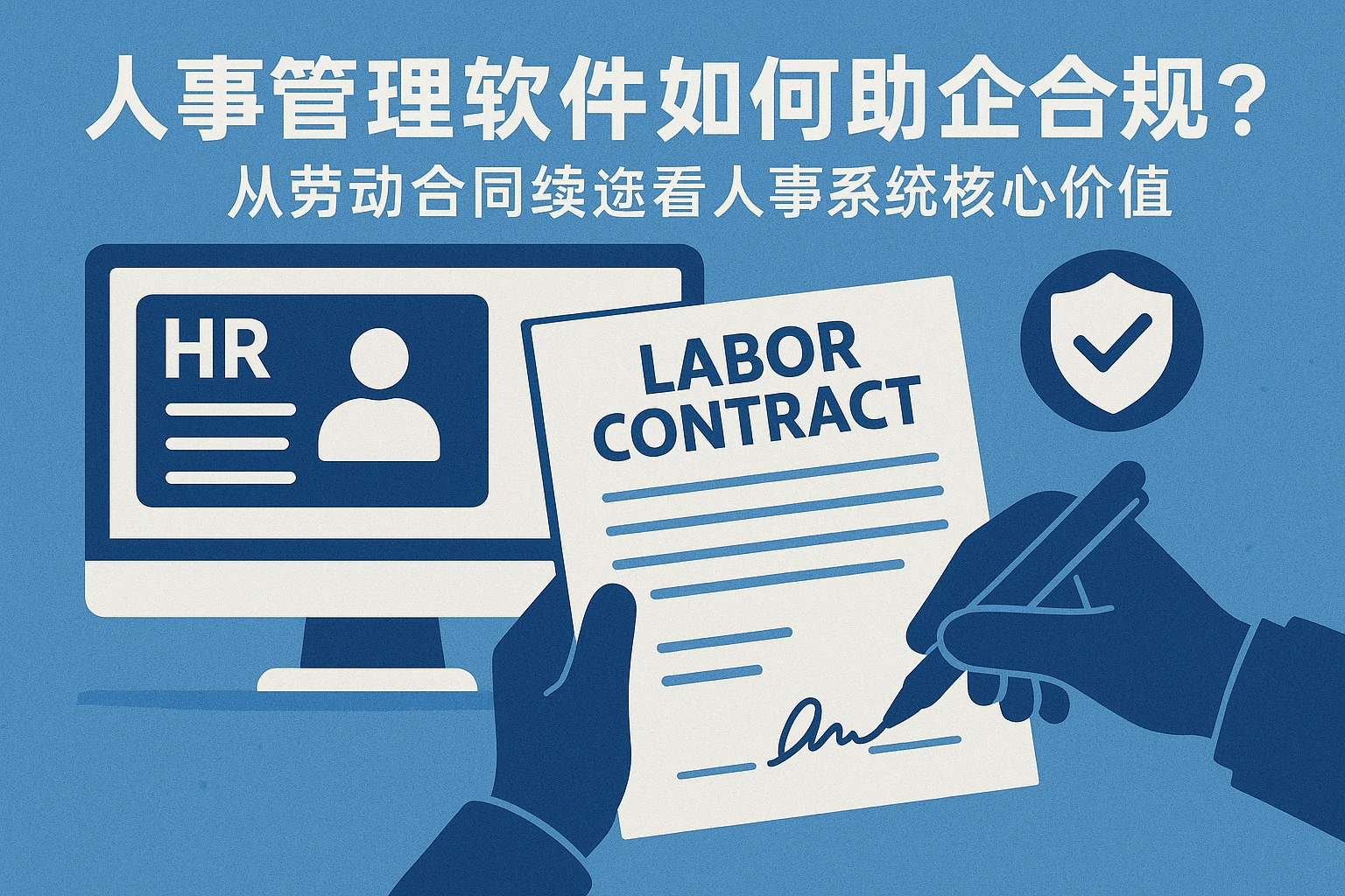人事管理软件如何助力企业合规？从劳动合同续签看人事系统的核心价值