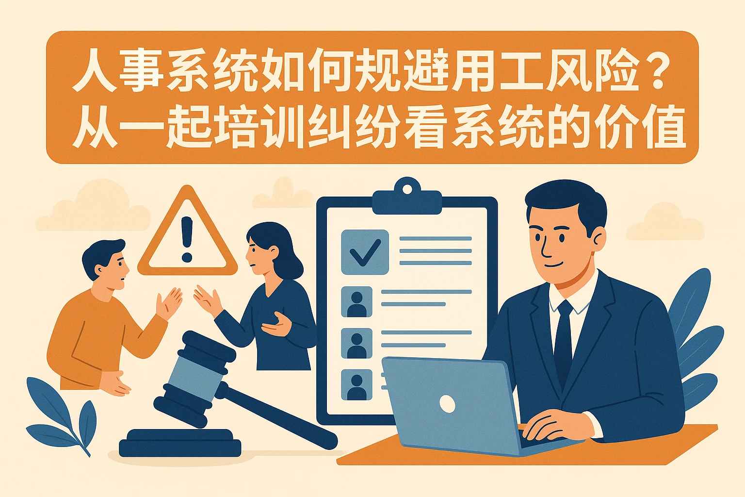 人事系统如何规避用工风险？从一起培训纠纷看系统的价值