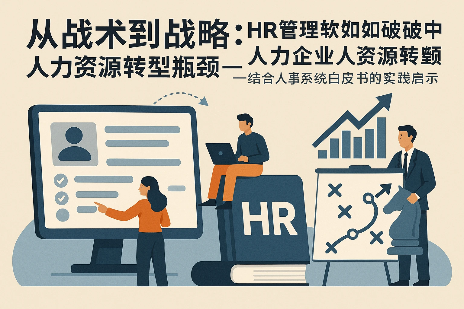 从战术到战略：HR管理软件如何破解中小企业人力资源转型瓶颈——结合人事系统白皮书的实践启示