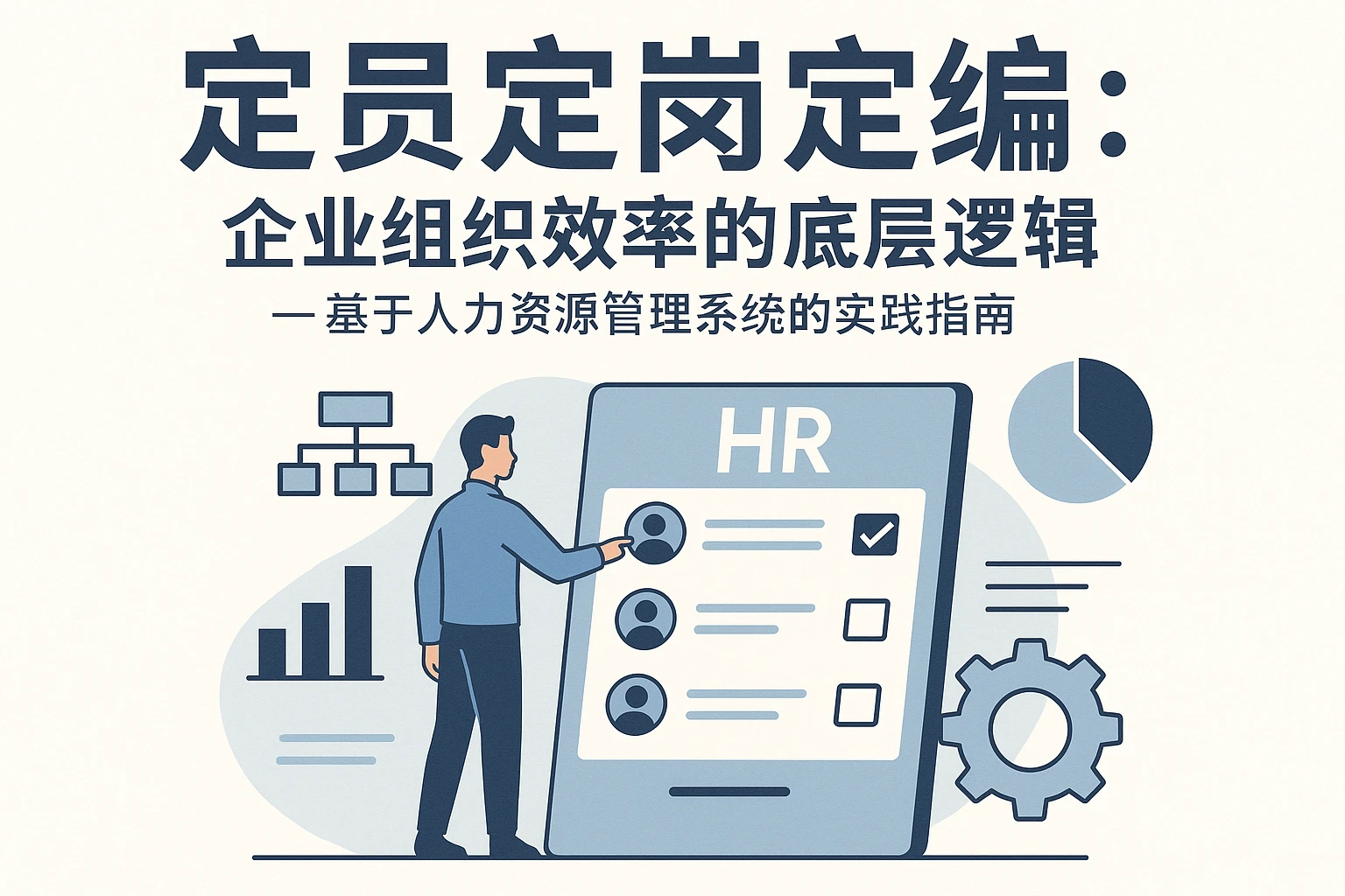 定员定岗定编：企业组织效率的底层逻辑——基于人力资源管理系统的实践指南