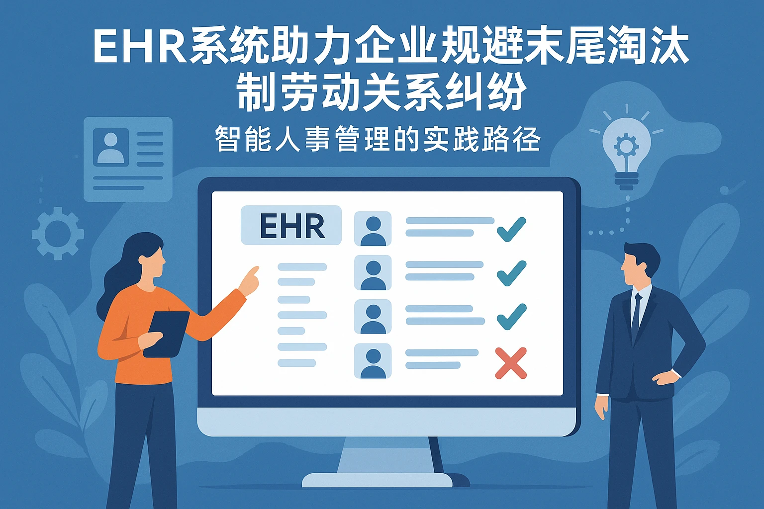 EHR系统助力企业规避末尾淘汰制劳动关系纠纷：智能人事管理的实践路径