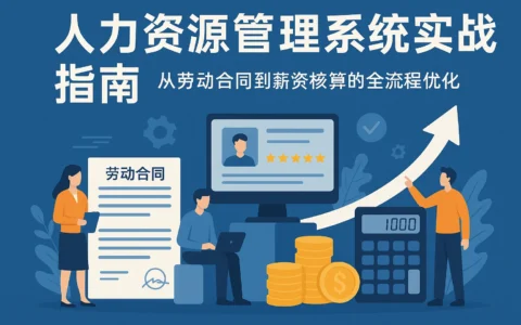 人力资源管理系统实战指南：从劳动合同到薪资核算的全流程优化
