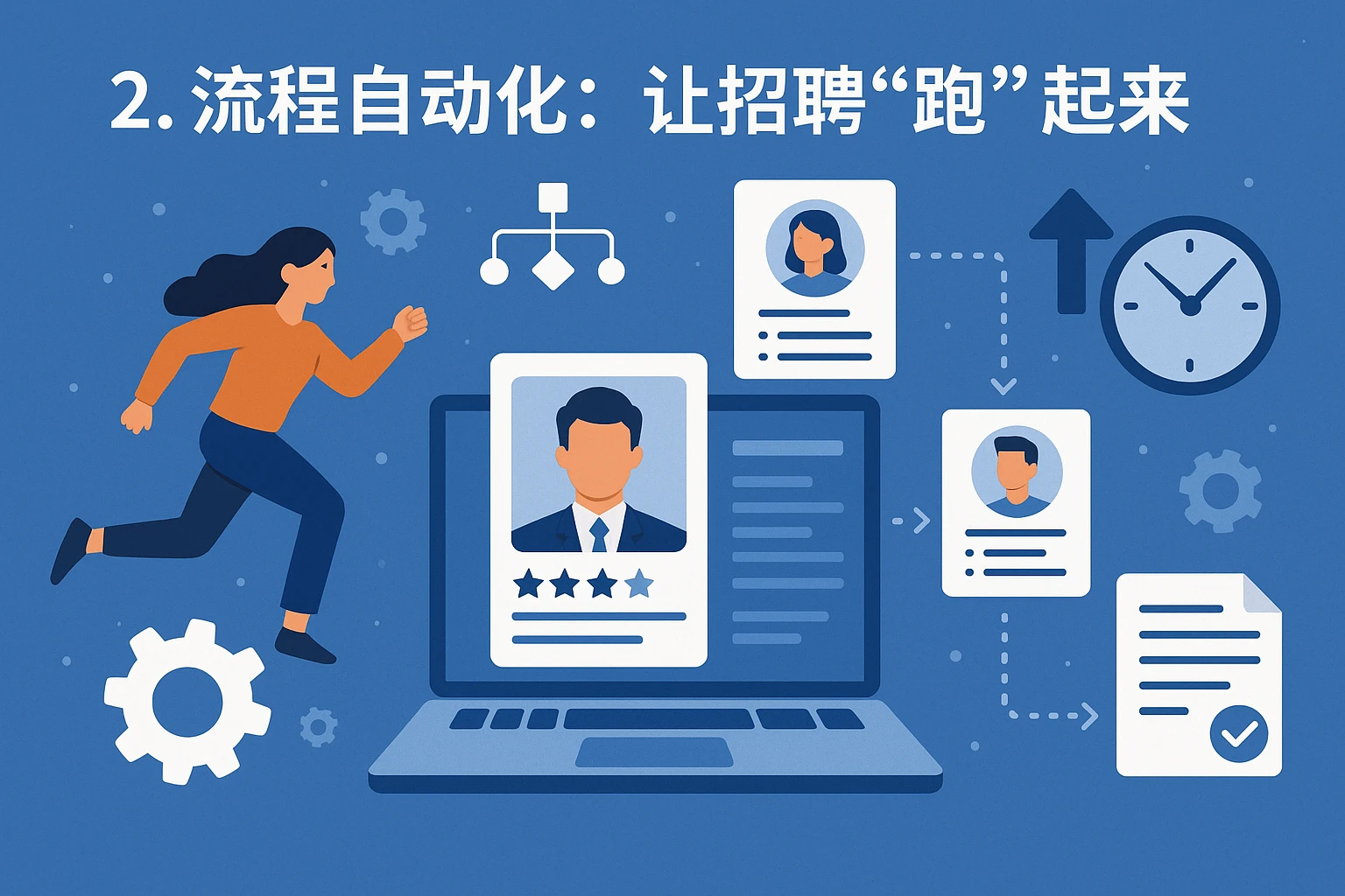 2. 流程自动化：让招聘“跑”起来