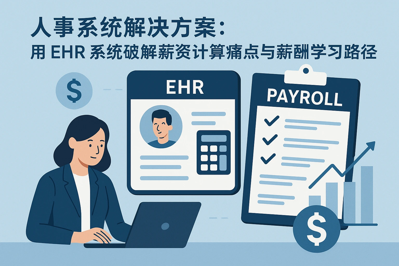 人事系统解决方案：用EHR系统破解薪资计算痛点与薪酬学习路径