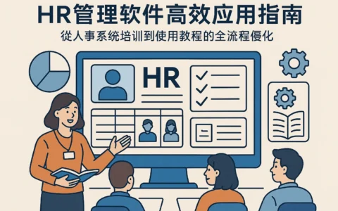 HR管理软件高效应用指南：从人事系统培训到使用教程的全流程优化