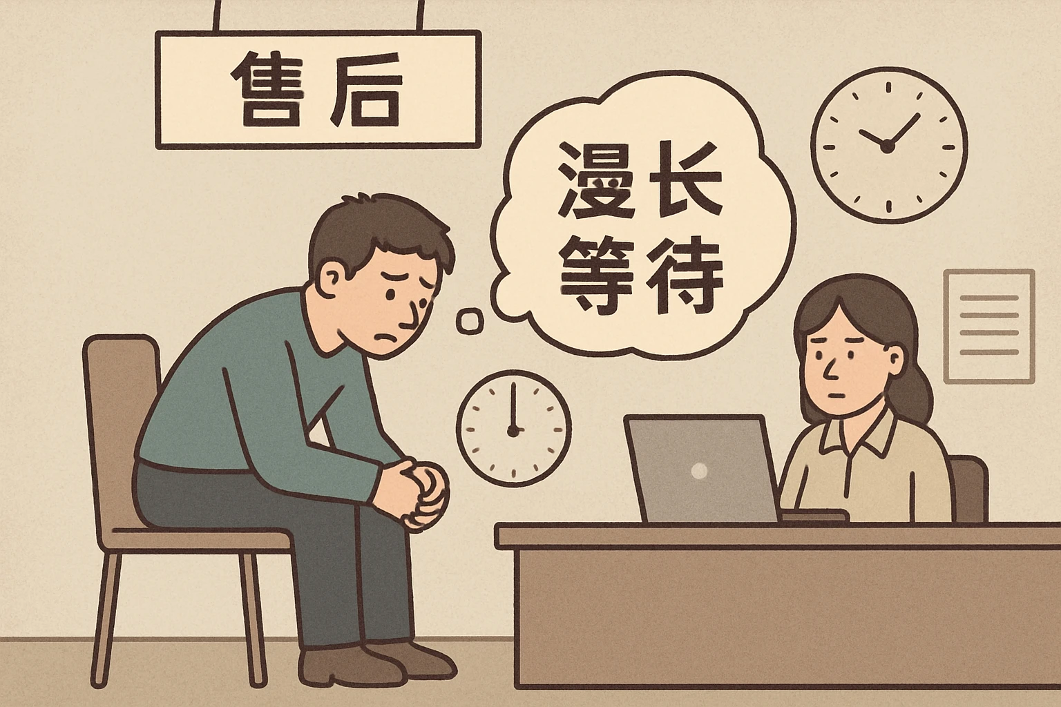 （2）售后：修改需求的“漫长等待”