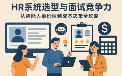HR系统选型与面试竞争力：从智能人事价值到成本决策全攻略