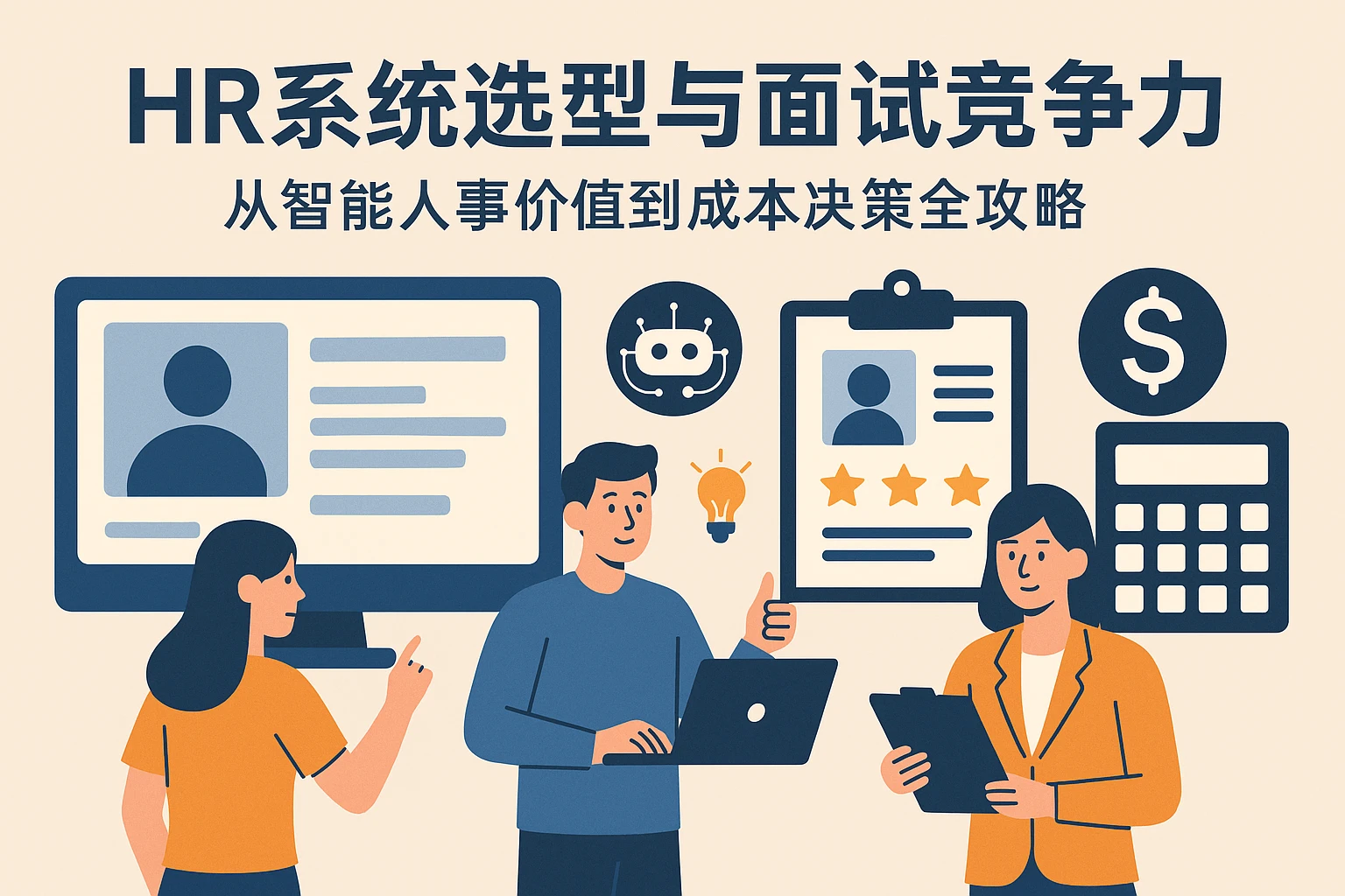 HR系统选型与面试竞争力：从智能人事价值到成本决策全攻略