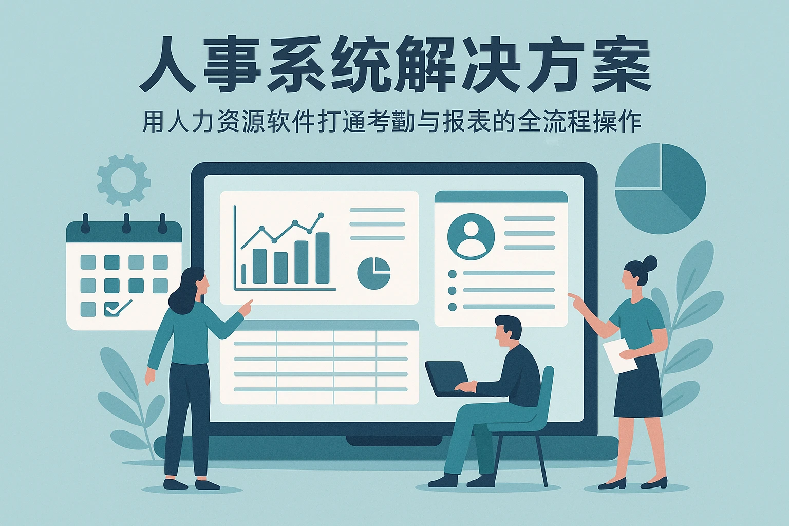 人事系统解决方案：用人力资源软件打通考勤与报表的全流程操作