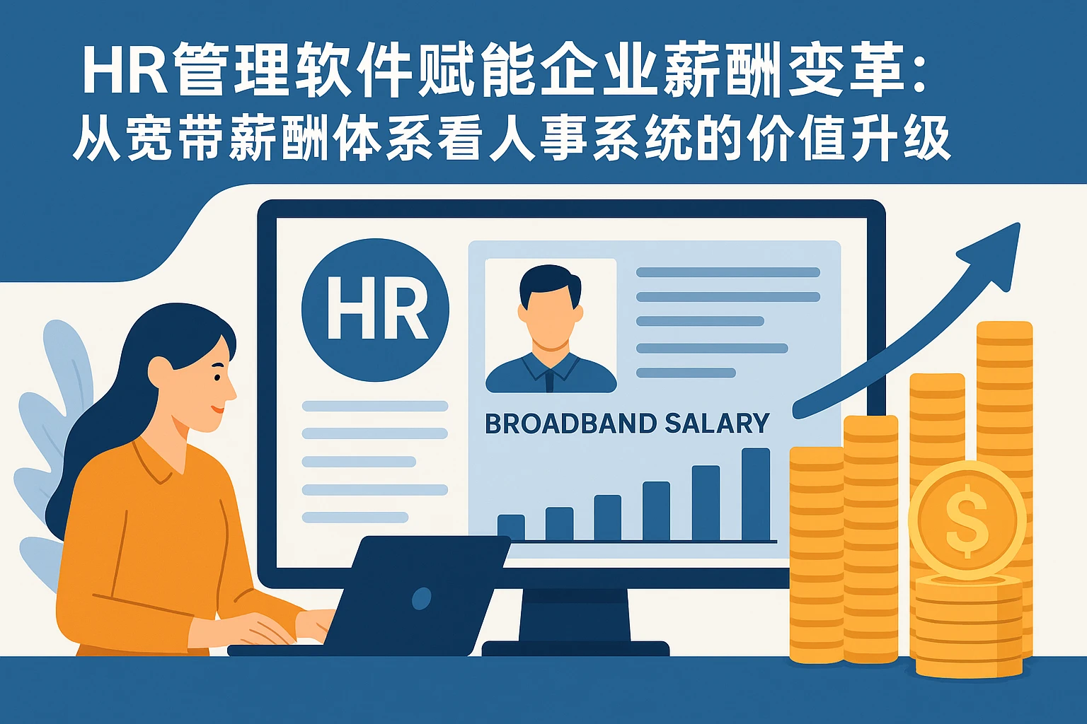 HR管理软件赋能企业薪酬变革：从宽带薪酬体系看人事系统的价值升级