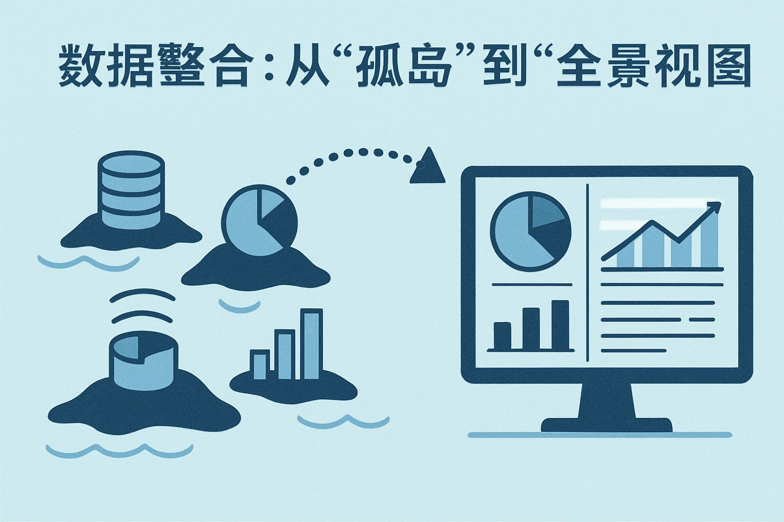 2. 数据整合：从“孤岛”到“全景视图”