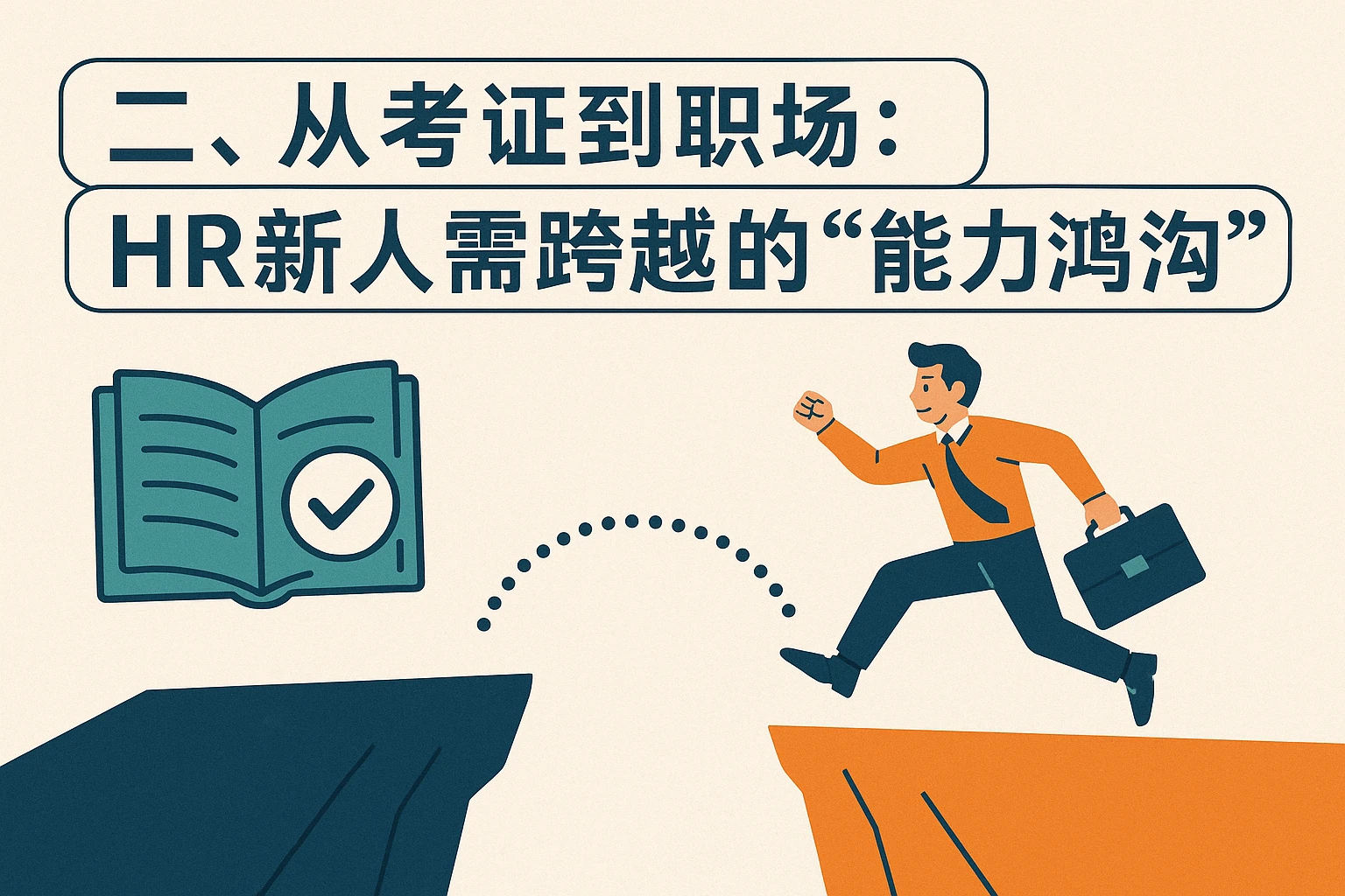 二、从考证到职场：HR新人需跨越的“能力鸿沟”